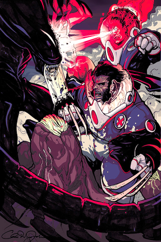 Illustration for article titled The Greatest X-Men Crossover and Mash-Up Art of All Time